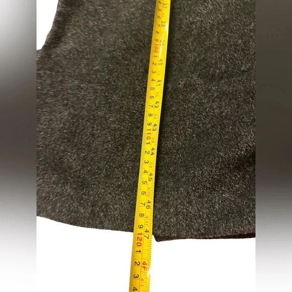 Peter Hahn Wool Mohair Button Down Long Coat Sz 8/10 - Picture 10 of 11